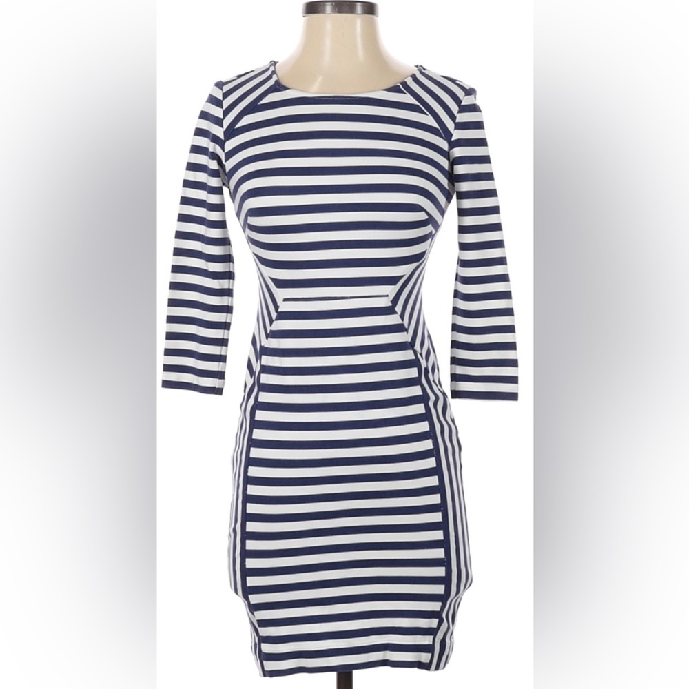 Tori Richards Honolulu, Lita Striped nautical dress, size 0 (runs large)